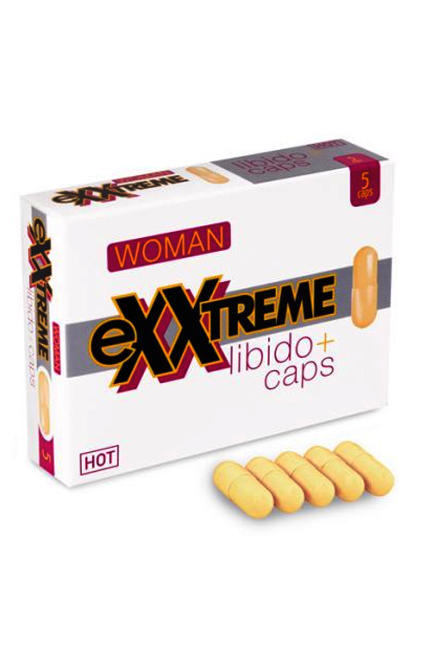Мощное либидо в любом возрасте - Капсулы для повышения либидо для женщин - eXXtreme, 5 шт в упаковке