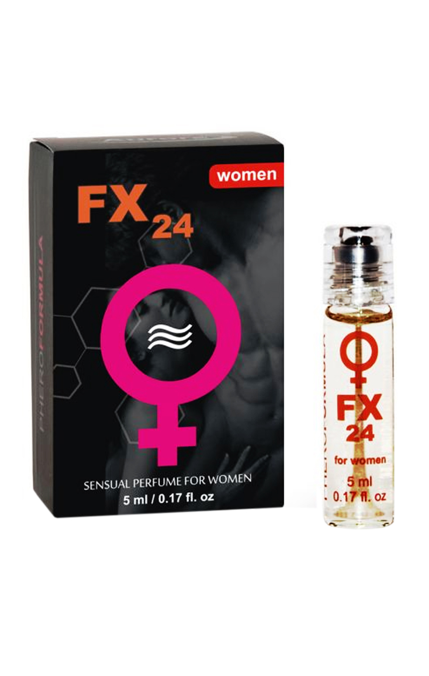 Самое эффективное соблазнение - Духи с феромонами женские FX24 AROMA, for women (roll-on), 5 мл