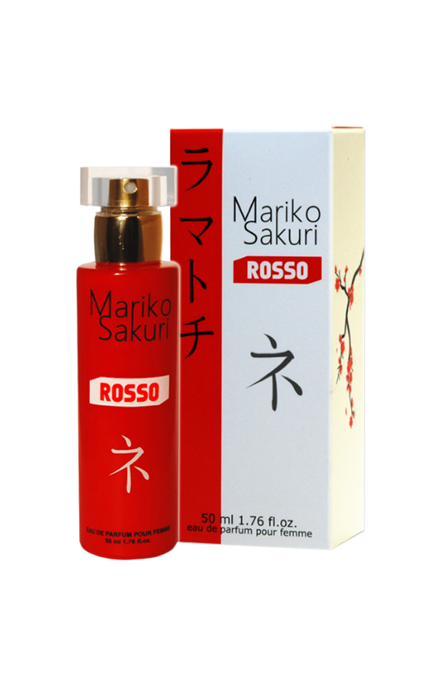Магнит для мужских взглядов - Духи с феромонами женские Mariko Sakuri ROSSO, 50 мл