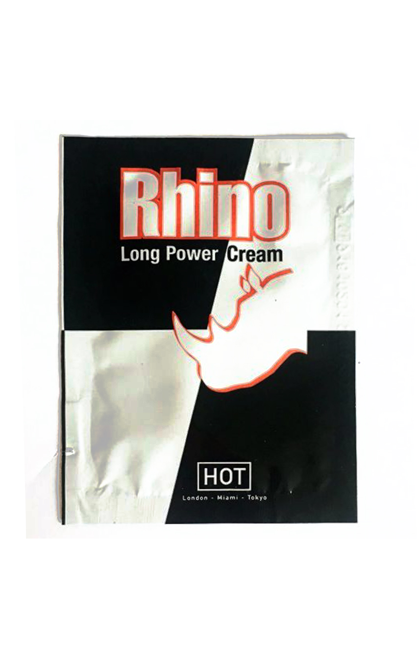Сначала дамы - Продлевающий крем - Rhino Long power Cream (пробник), 3 мл 