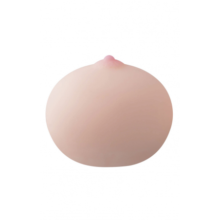 Игрушка антистресс женская грудь, размер: S, цвет: светлая кожа