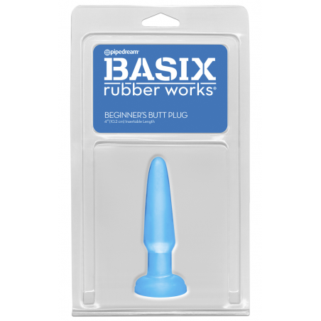 Идеально для новичков - Анальная пробка - Basix Rubber Works - Beginners Butt Plug