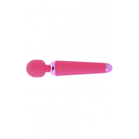 Упругий красавец - Вибромассажер силиконовый - CanWin, цвет: розовый