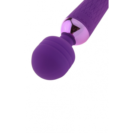 Блаженство в руках - Вибромассажер силиконовый CanWin, цвет фиолетовый