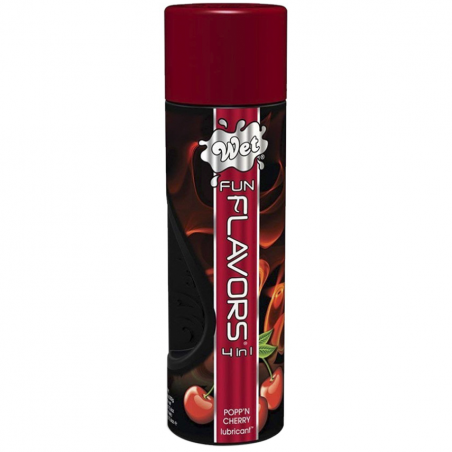 Вкусно, нежно, тепло -  Wet Fun Flavors 4-in-1 Popp'N Cherry, 120 ml