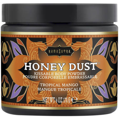 Превратите тело в десерт - Пудра для тела со вкусом и ароматом манго Honey Dust Body Powder 170g 