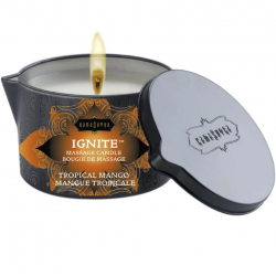 Романтический массаж - Массажная свеча с ароматом манго Ignite Massage Candle 170gr 