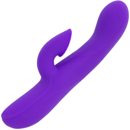  Проникновение и всасывание - Двойной вибратор - Euphoria Suction Vibe, цвет: фиолетовый