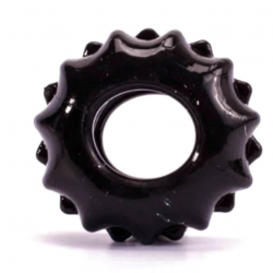 Колечко для экстаза - Эрекционное кольцо POWER PLUS Cockring 1 - цвет: черный