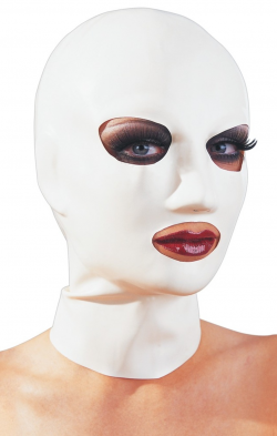 Полная покорность - Латексная маска - Latex-Kopfmaske Größe: S/M