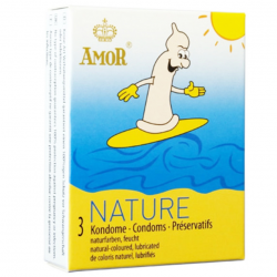 Классические презервативы AMOR Nature, 3 шт.