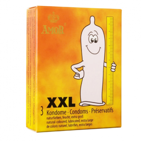 Презервативы большого размера AMOR XXL, 3 шт.