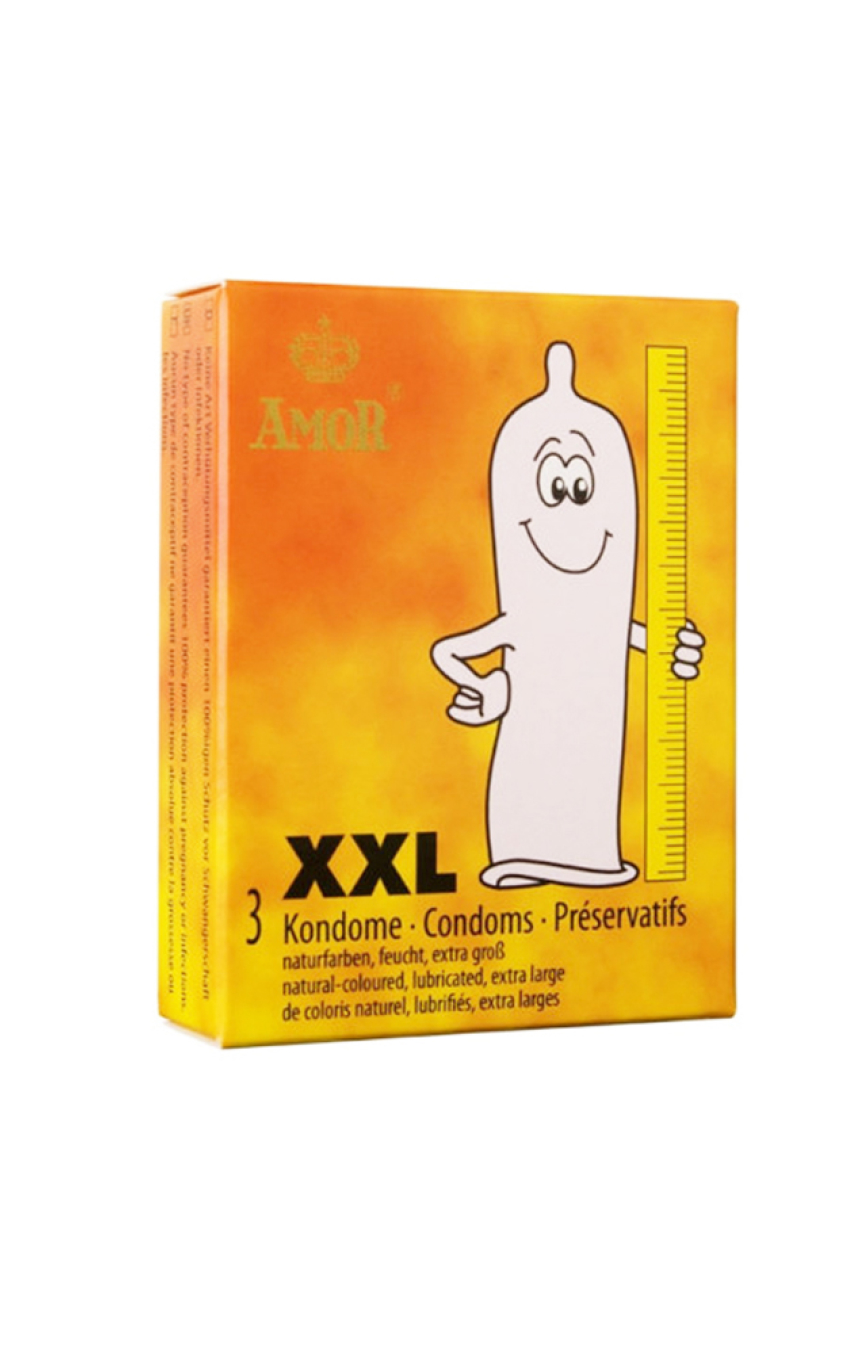 Презервативы большого размера AMOR XXL, 3 шт.