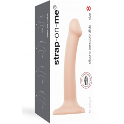 Супер-страпон - Фаллоимитатор - Strap-On-Me Dual Density Dildo Flesh, цвет: телесный