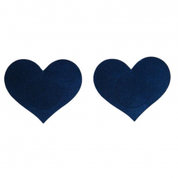 Для покорительницы сердец - Пэстисы в форме сердца, цвет: синий