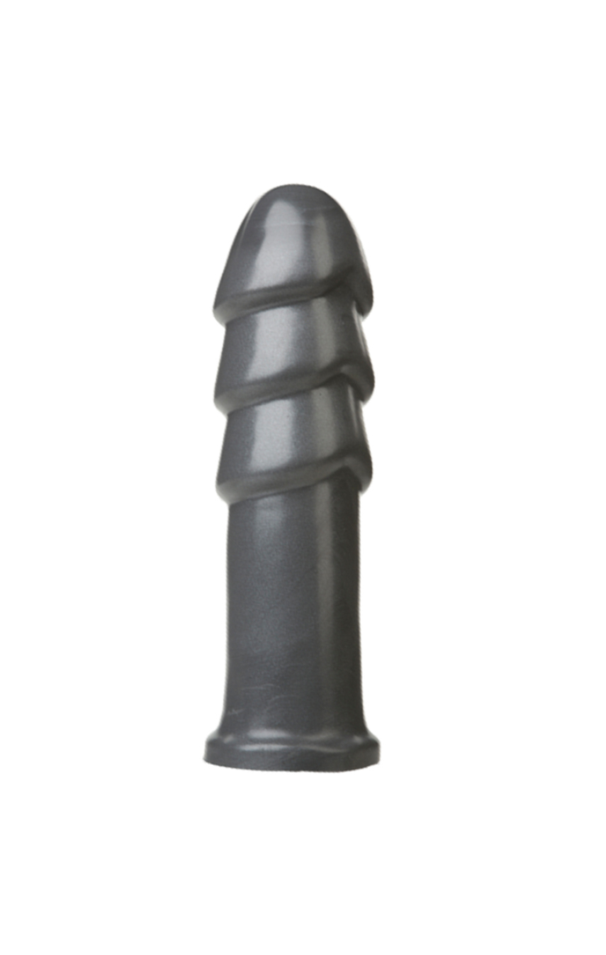 Снаряд с зарядом оргазмов - Фаллоимитатор для фистинга - Bombshell B-10 Warhead, цвет: темно-серый