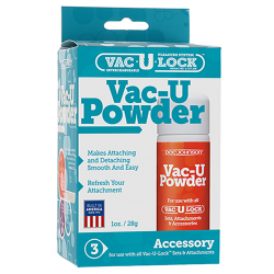 Для лучшего контакта - Присыпка для системы - Doc Johnson Vac-U Powder, 28g