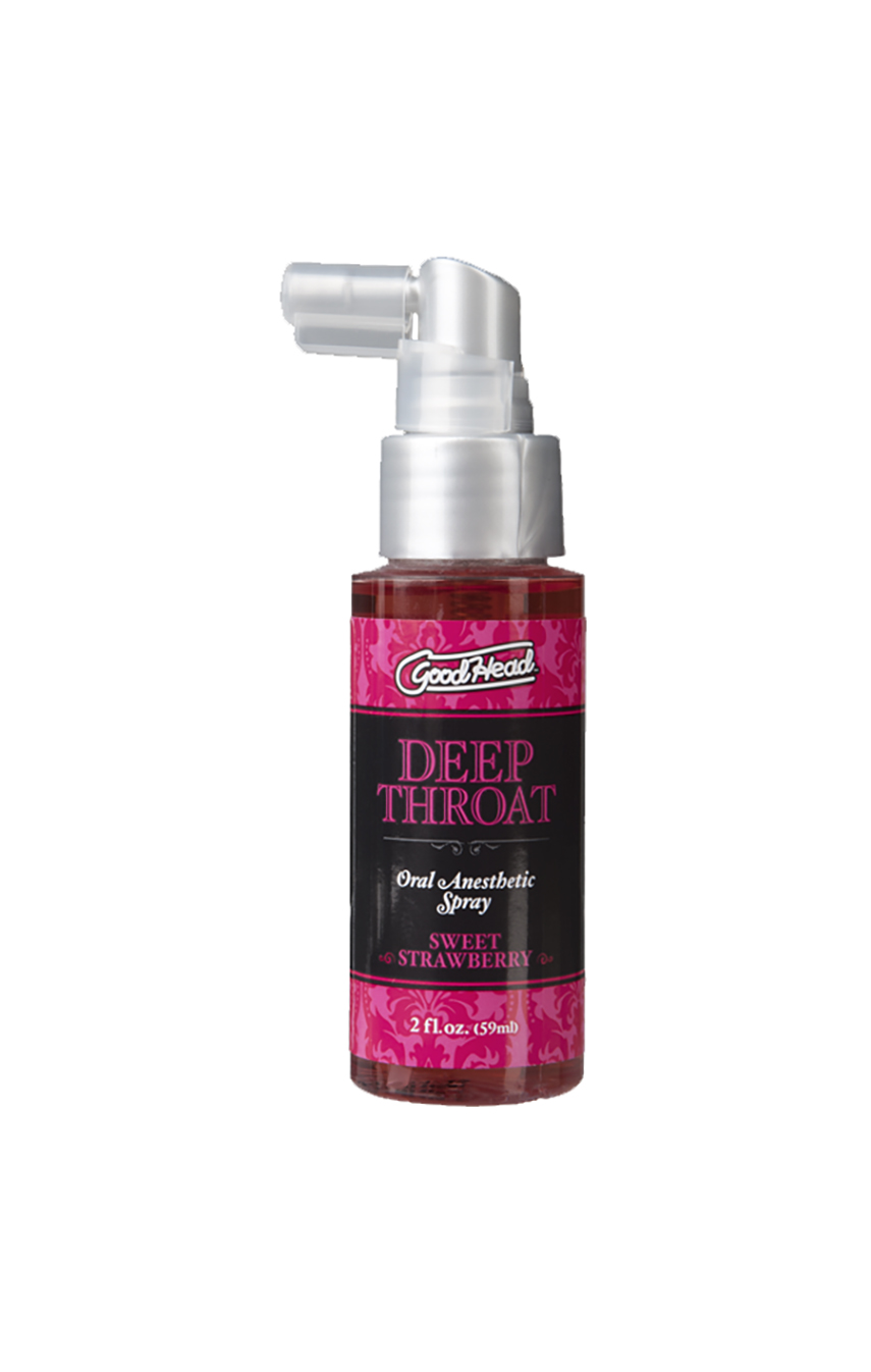 Невероятно глубоко - Спрей для минета - Deep Throat Spray - Sweet Strawberry, 59ml