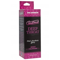 Невероятно глубоко - Спрей для минета - Deep Throat Spray - Sweet Strawberry, 59ml