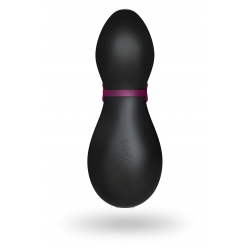 Клиторальный стимулятор - Satisfyer Pro Penguin Next, цвет: черно-белый