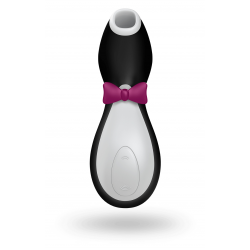 Клиторальный стимулятор - Satisfyer Pro Penguin Next, цвет: черно-белый