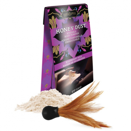 Припороши желание - Сьедобная пудра для тела - Honey Dust Body Powder, 28g(малина)