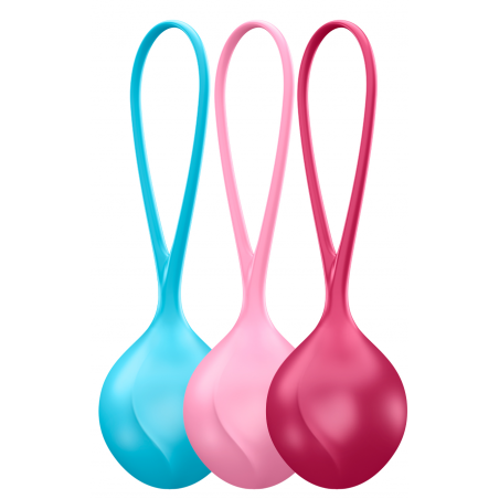 Один шарик – много пользы - Набор вагинальных шариков - Satisfyer balls C03 single (set of 3)