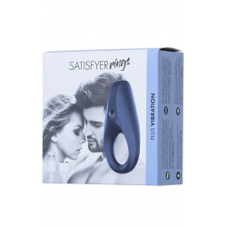 Наслаждение для обоих партнеров - Эрекционное виброкольцо - Satisfyer Ring 1, цвет: черный