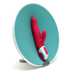 Особенный кролик - Вибратор с дисплей тарелкой - Satisfyer Vibes Mr. Rabbit