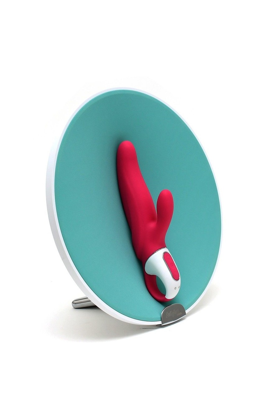 Особенный кролик - Вибратор с дисплей тарелкой - Satisfyer Vibes Mr. Rabbit
