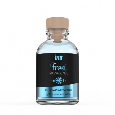 Разогревает с холодком - Массажный гель - Intt Frost, 30ml