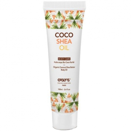 Органическое кокосовое масло Карите (Ши) для тела EXSENS Coco Shea Oil 100 мл