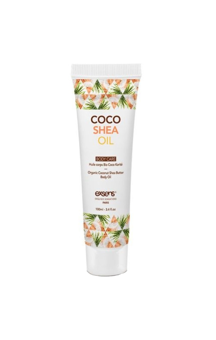 Органическое кокосовое масло Карите (Ши) для тела EXSENS Coco Shea Oil 100 мл