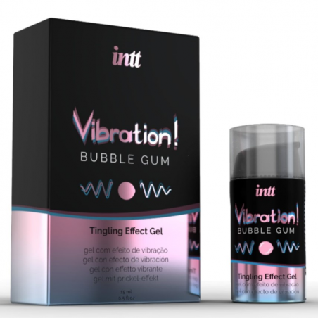 Жидкий вибратор Intt Vibration Bubble Gum (15 мл)