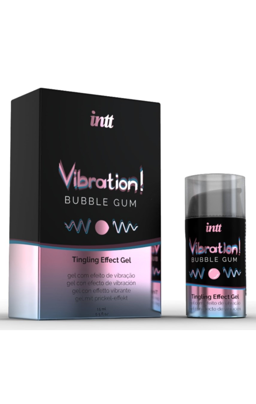 Жидкий вибратор Intt Vibration Bubble Gum (15 мл)