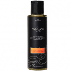 Массажное масло Sensuva - Me & You Lemon, Ginger, Orange, Vanilla & Sugar (125 мл)