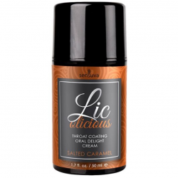 Гель для минета Sensuva - Lic-o-licious Salted Caramel (50 мл)