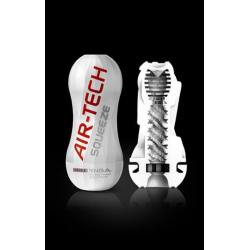 Мастурбатор Tenga Air-Tech Squeeze Gentle, цвет: прозрачный