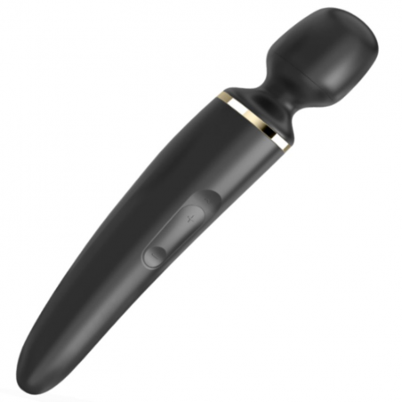 Вибромассажер Satisfyer Wand-er Woman (Black/Gold), цвет: черно-золотой