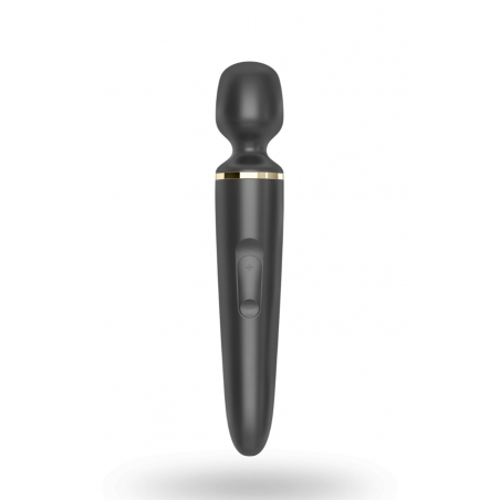 Вибромассажер Satisfyer Wand-er Woman (Black/Gold), цвет: черно-золотой