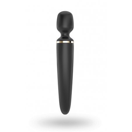 Вибромассажер Satisfyer Wand-er Woman (Black/Gold), цвет: черно-золотой