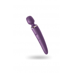 Вибромассажер Satisfyer Wand-er Woman (Purple/Gold), цвет: фиолетово-золотой