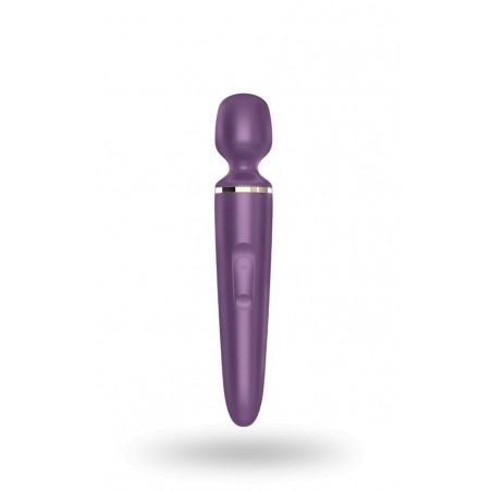 Вибромассажер Satisfyer Wand-er Woman (Purple/Gold), цвет: фиолетово-золотой