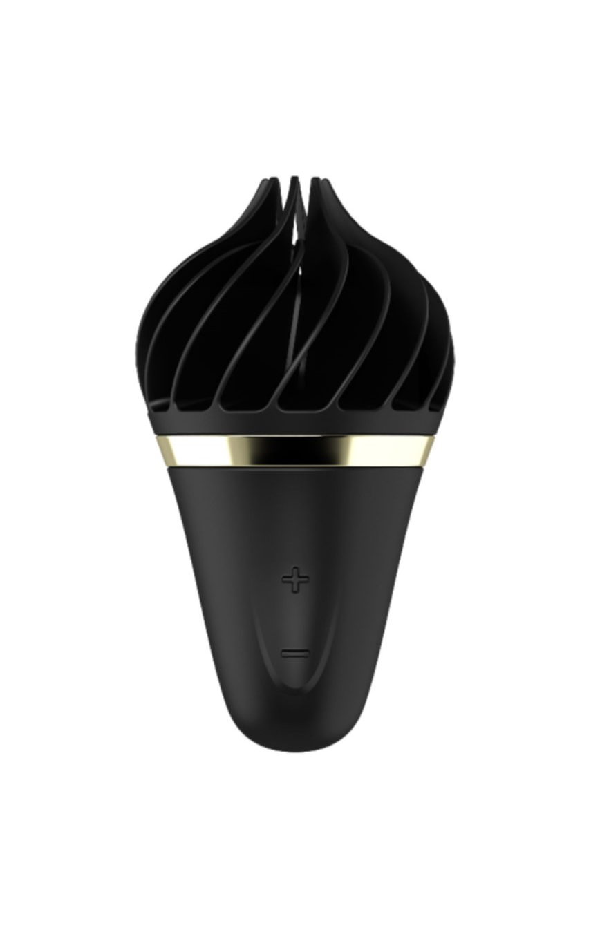 Мороженка спиннатор Satisfyer Lay-On - Sweet Temptation Black/Gold