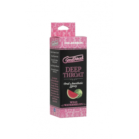 Спрей для минета Doc Johnson GoodHead DeepThroat Spray – Watermelon