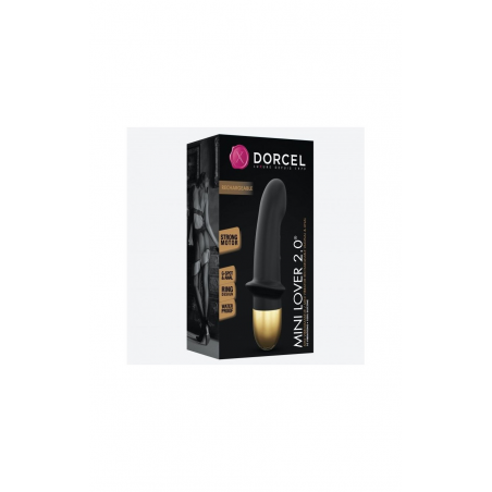 Вибратор Dorcel Mini Lover Black 2.0, цвет: черный