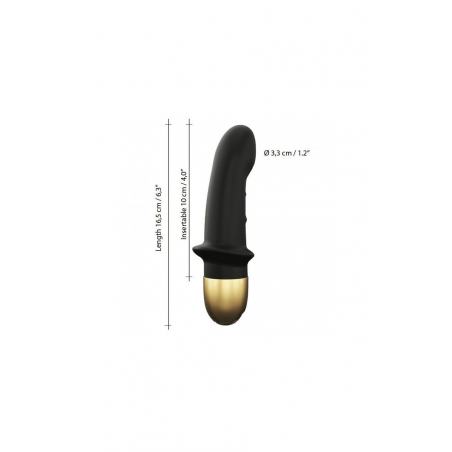 Вибратор Dorcel Mini Lover Black 2.0, цвет: черный