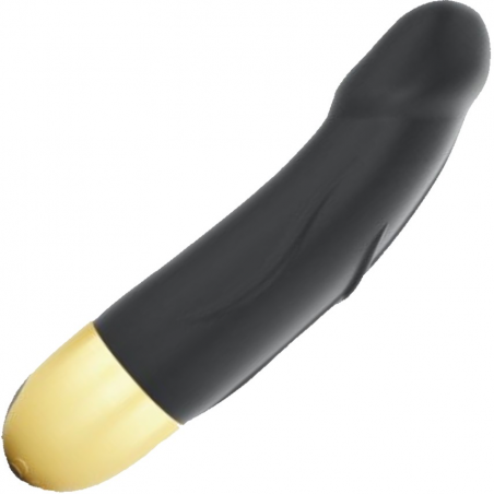 Вибратор Dorcel Real Vibration S Gold 2.0, цвет: черный