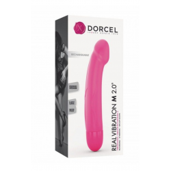 Вибратор Dorcel Real Vibration M Magenta 2.0, цвет: розовый