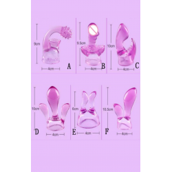 Насадка для вибромассажера Leten G SPOT HEADGEAR - 2 (40 x 60 мм), цвет: фиолетовый